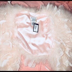 Fur blouse from Bebe.